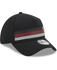 New Era Men's Black Atlanta Falcons Flawless Stripe 39Thirty Flex Hat