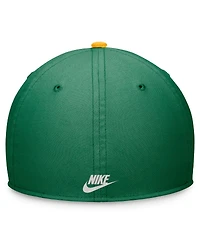 Nike Men's Green/Gold Oakland Athletics Cooperstown Collection Rewind Swooshflex Performance Hat