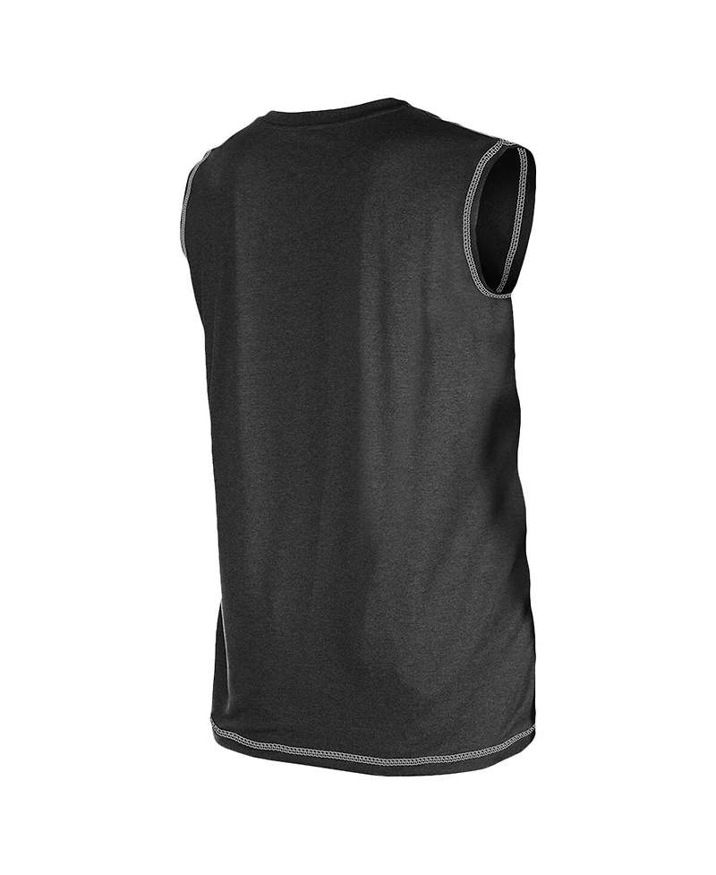 New Era Men's Black Las Vegas Raiders Tank Top