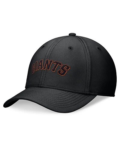 Nike Men's Black San Francisco Giants Evergreen Performance Flex Hat
