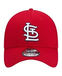 New Era Men's Red St. Louis Cardinals Active Pivot 39Thirty Flex Hat