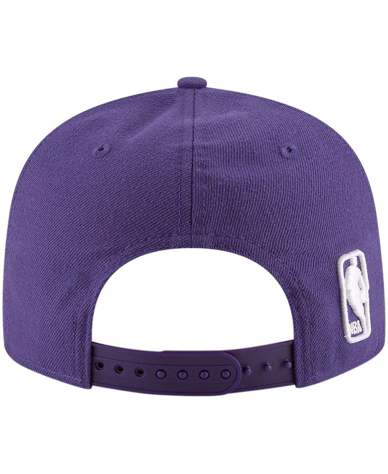 New Era Men's Purple Charlotte Hornets Official Team Color 9fifty Snapback Hat