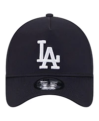 New Era Men's Navy Los Angeles Dodgers Team Color A-Frame 9Forty Adjustable Hat