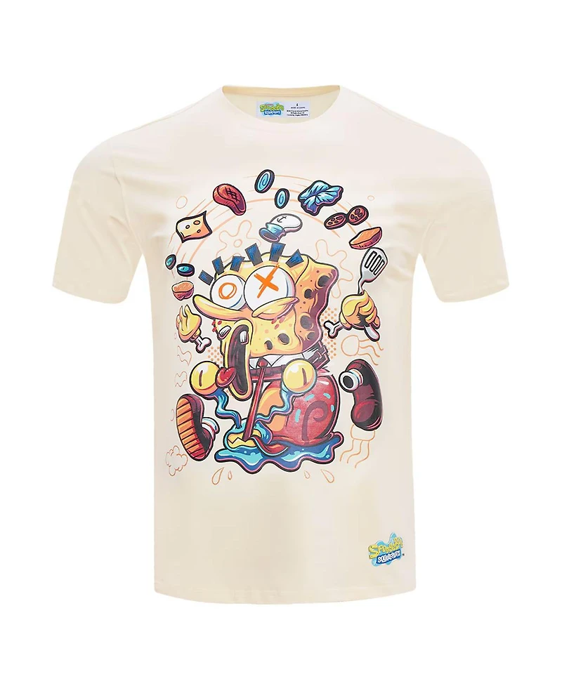 Freeze Max Men's Natural SpongeBob SquarePants T-Shirt