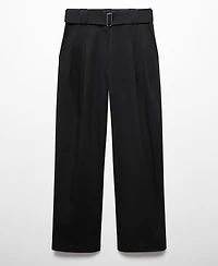 Mango Women's Pleated Suit Pants