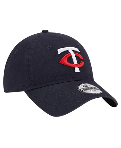 New Era Youth Navy Minnesota Twins Team Color 9Twenty Adjustable Hat