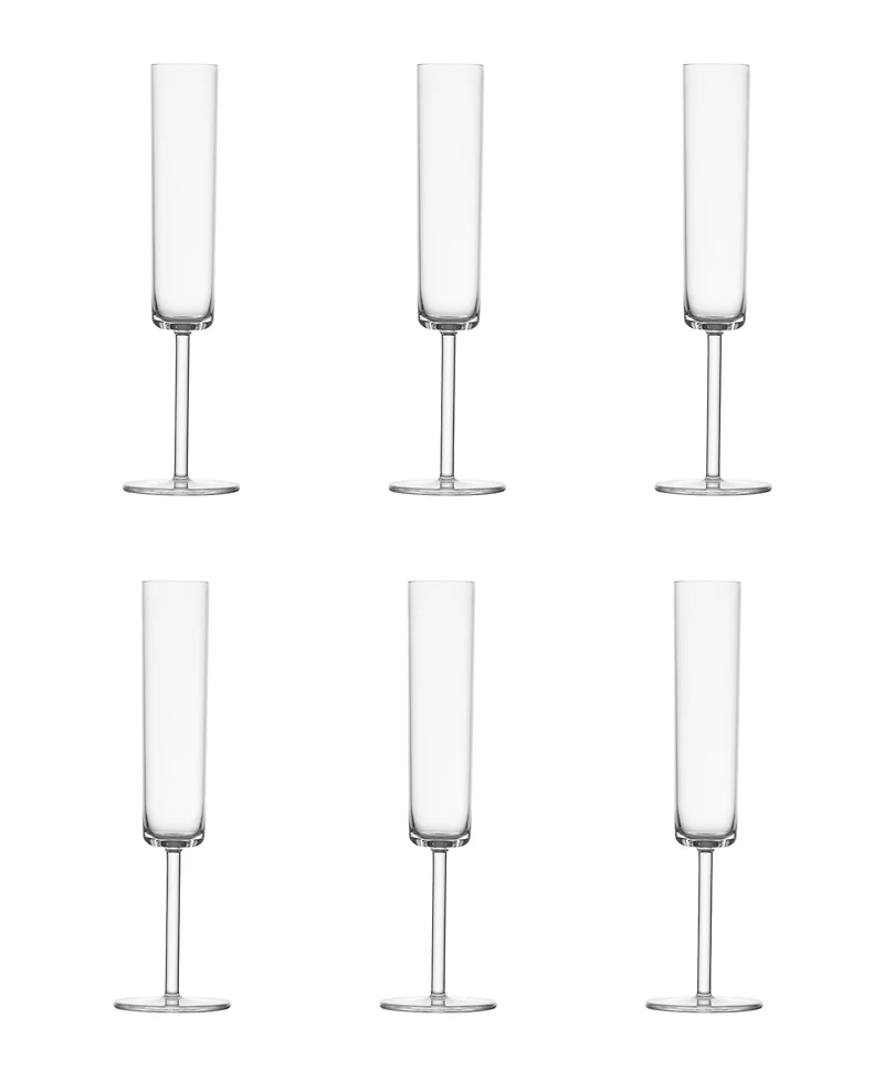 Fortessa Urbo Outdoor Clear Champagne Flute 6oz - Set of 6