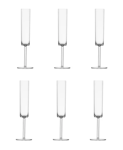 Fortessa Urbo Outdoor Clear Champagne Flute 6oz - Set of 6