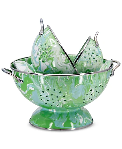 Golden Rabbit Modern Monet Colanders, Set of 3