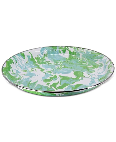 Golden Rabbit Modern Monet Large Tray