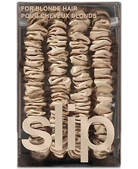Slip 4-Pc. Pure Silk Back-to-Basics Skinny Scrunchies Set
