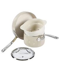 Bloomhouse 4 Piece Enamel Cookware Set