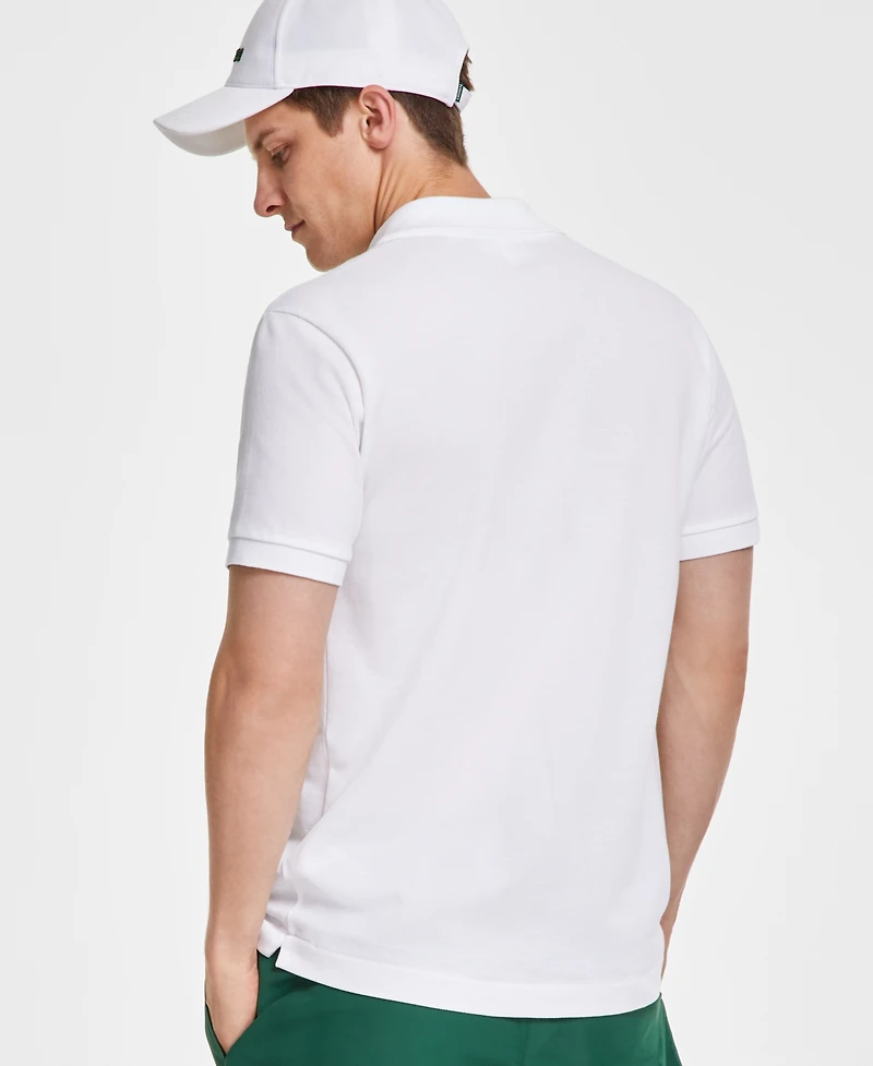 Lacoste Men's L.12.12 Classic-Fit Short-Sleeve Pique Polo Shirt
