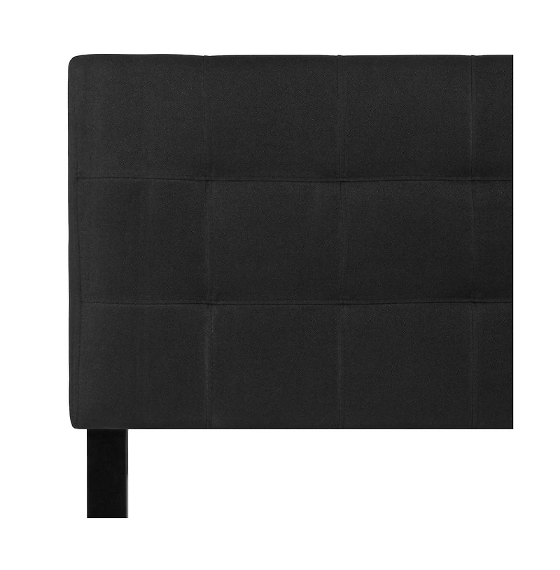 Quilted Tufted Twin Upholstered Headboard