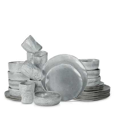 Stone by Mercer Project Atik Pc. Dinnerware Set
