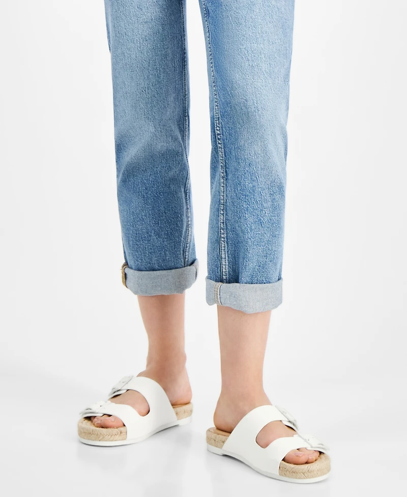 On 34th Women's Milaa Buckled Footbed Sandals, Created for Macy's