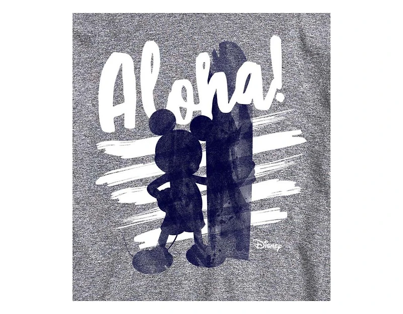 Hybrid Apparel Mickey Aloha Mens Short Sleeve Tee