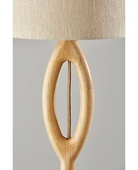 Adesso 61" Wood Mayfair Floor Lamp