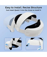 Meta Quest 2 Head Strap Replacement-Adjustable/Comfortable/Lightweight