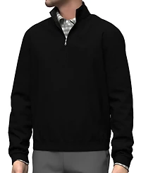 Scott Barber Men's Pima Interlock Zip Mock