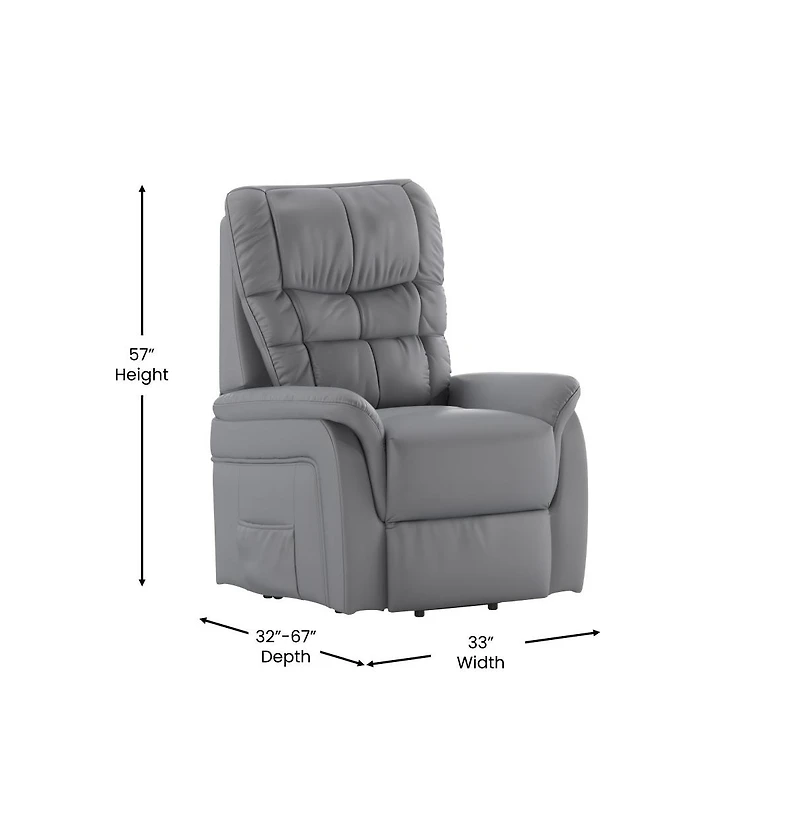 Electric Remote Powered Elderly Lift Recliner Chair