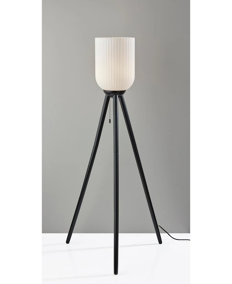 Adesso 57.5" Wood Kinsley Floor Lamp