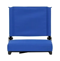 Set Of 2 500 Lb. Rated Lightweight Stadium Chair With Ultra-Padded Seat