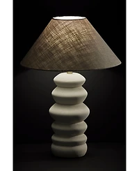 Adesso 25" Matte Ceramic Marcey Table Lamp