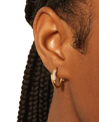 Audrey by Aurate Diamond Small Hoop Earrings (1/6 ct. t.w.) in Gold Vermeil, Created for Macy's