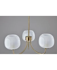 Adesso 24.5" Magnolia Chandelier