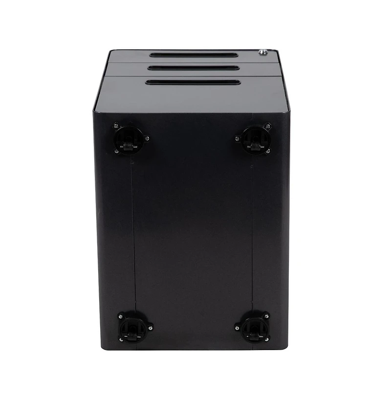 Emma+Oliver Ergonomic 3-Drawer Mobile Locking Filing Cabinet Storage Organizer