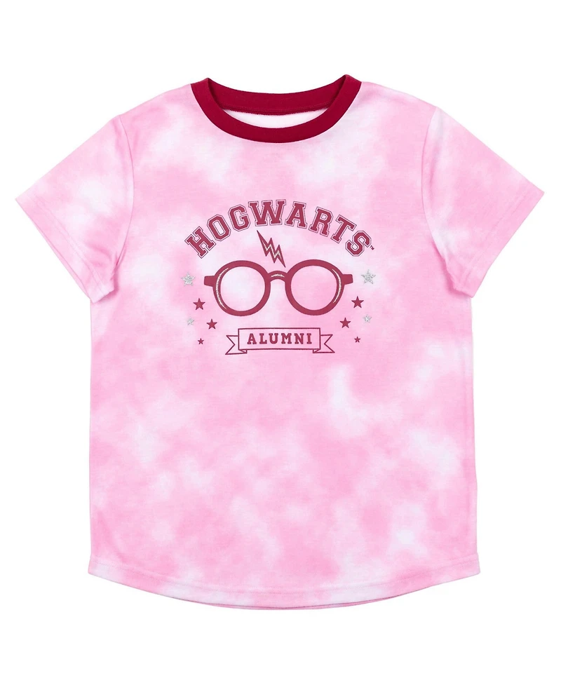 Harry Potter Girls Pajama Shirt and Shorts Sleep Set