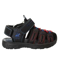 Beverly Hills Polo Club Toddler Hook and Loop Sport Sandals