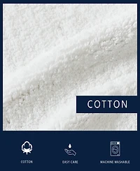 Nautica Peniston Solid Cotton Tufted Bath Runner Rug, 24" x 40"