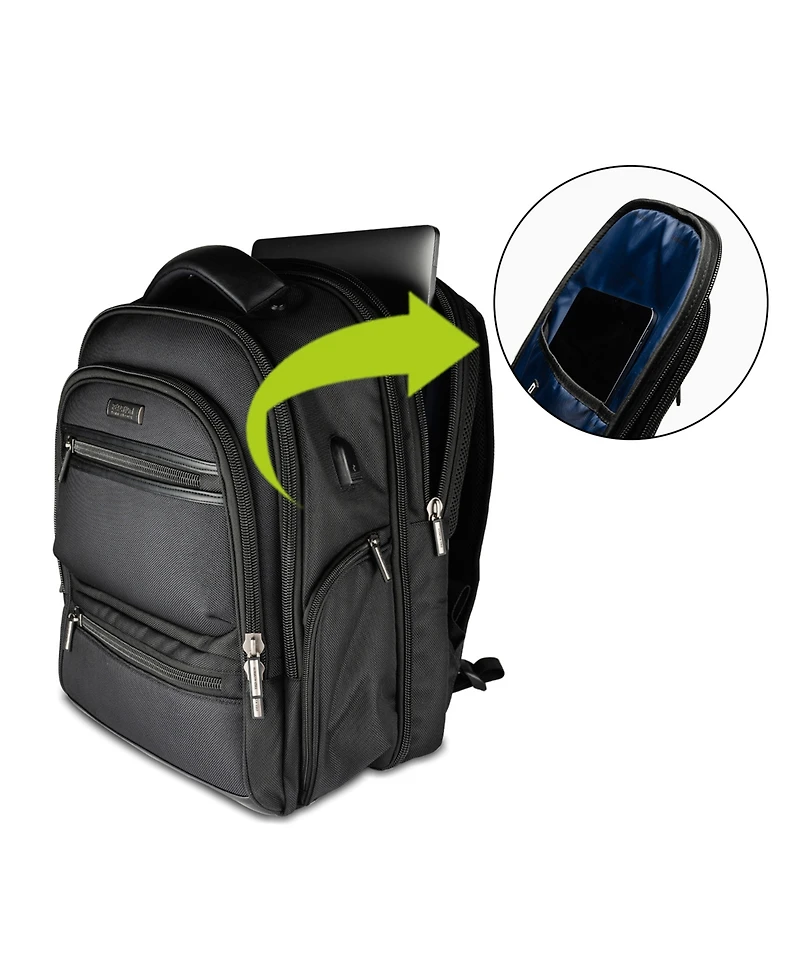 Tsa Checkpoint-Friendly 17" Laptop Backpack with Usb