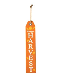 Glitzhome 35.5"H Fall and Halloween Wooden Reversible Tag Porch Sign