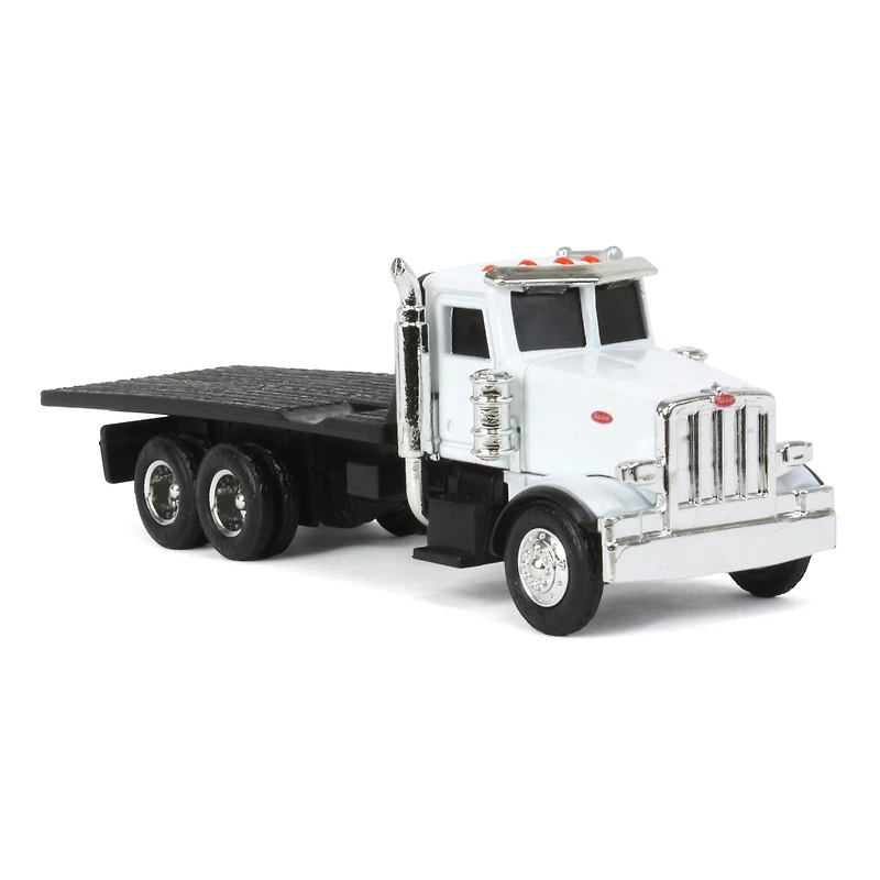 1/64 Ertl Collect N Peterbilt Flatbed Truck