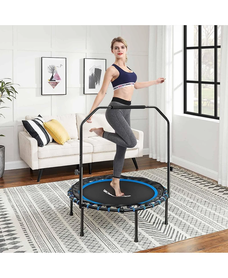 Slickblue 40 Inches Mini Fitness Trampoline