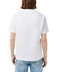 Lacoste Men's Classic Fit Short Sleeve Crewneck Logo T-Shirt