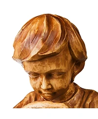 Evergreen Boy with Firefly Statue