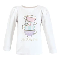 Hudson Baby Toddler Girls Long Sleeve T-Shirts