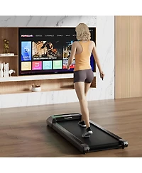 Sugift 2.25 Hp Walking Pad Treadmills with Led Display and Remote Control