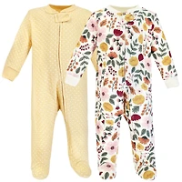 Hudson Baby Baby Boys Hudson Cozy Quilted Zip-Up Lounger for Sleep & Play