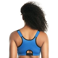 Parfait Plus Wave Wire-free Zip Front Sports Bra