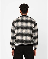 Xxiii Men's Kolab Checkered Jacket