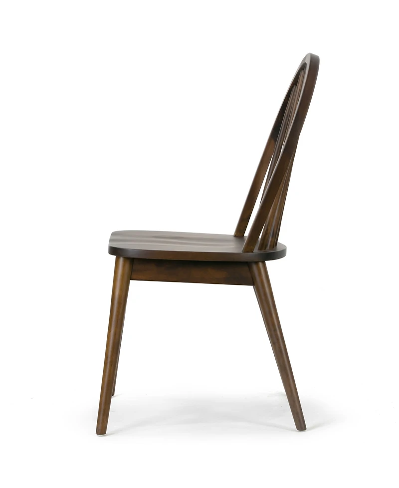 Glamour Home 36.22" Astra Rubberwood Dining Chair