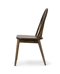 Glamour Home 36.22" Astra Rubberwood Dining Chair
