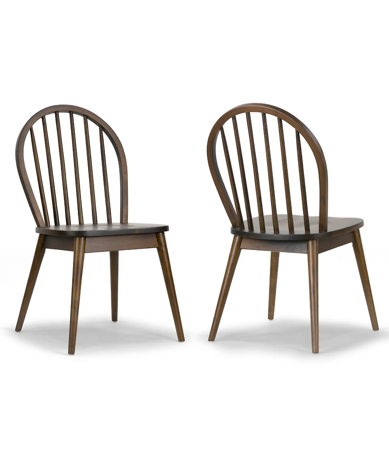 Glamour Home 36.22" Astra Rubberwood Dining Chair