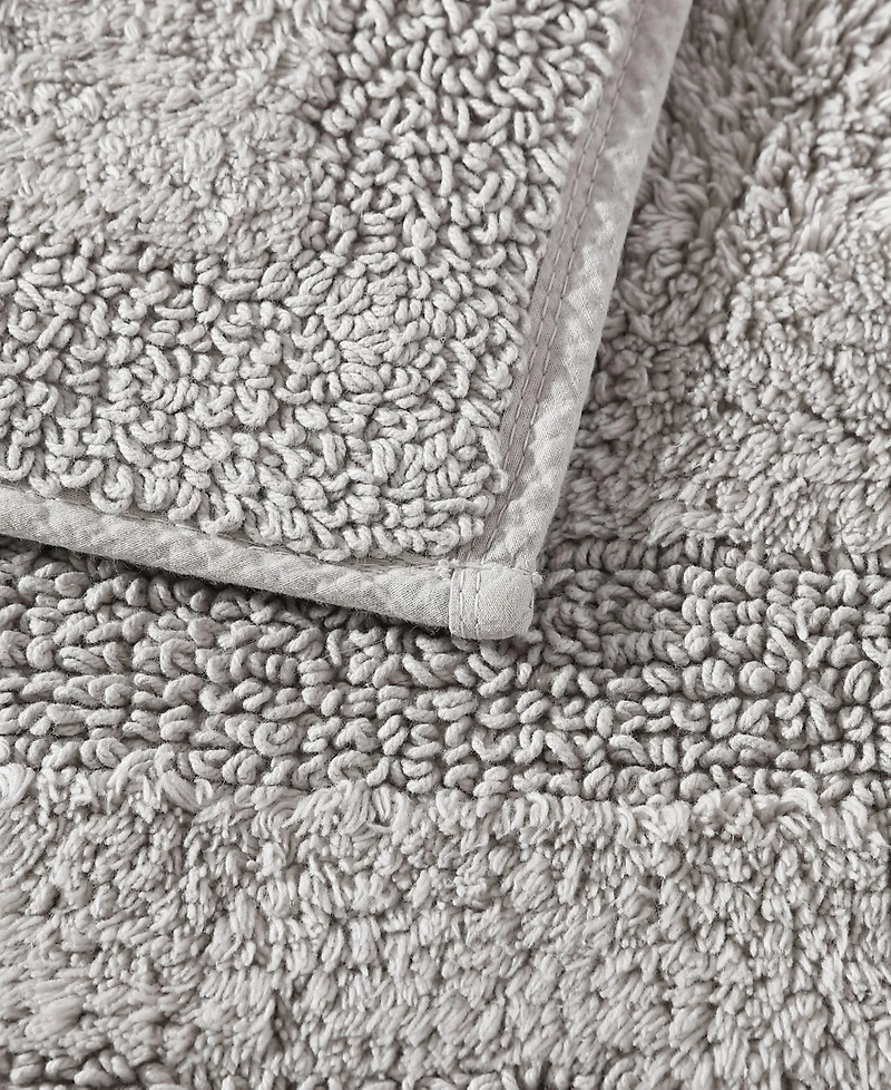Nautica Micellar Solid Reversible Cotton Tufted 2-Pc. Bath Rug Set