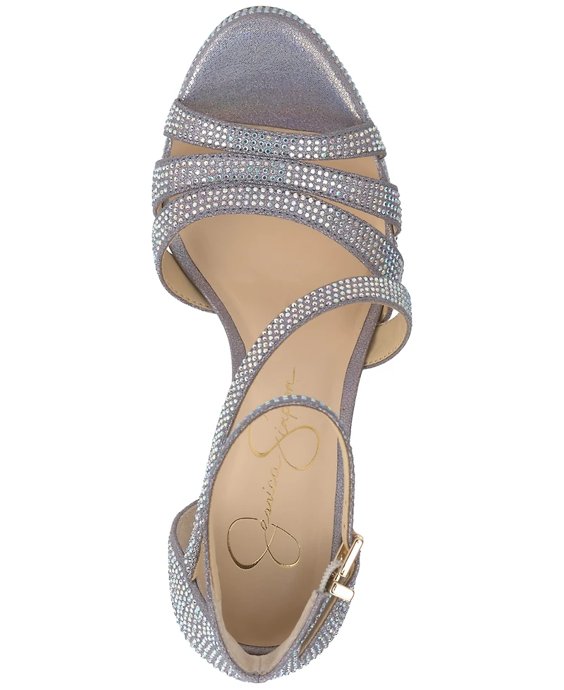 Jessica Simpson Women's Shyremin Strappy Platform Dress Sandals